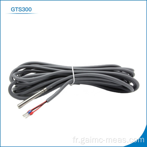 Câble de la classe B Câble de silicone Capteur de température étanche PT1000